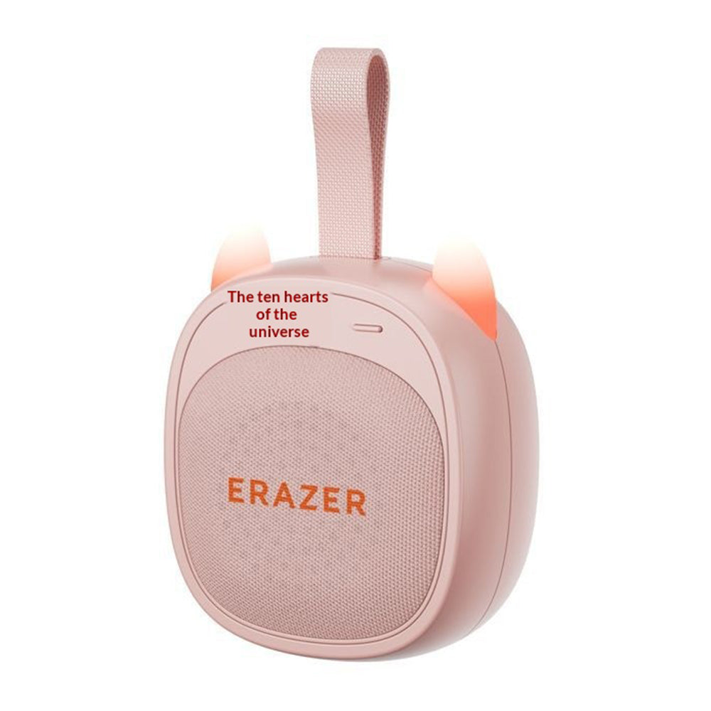 ERAZER K15 Cat-Ear Portable Bluetooth Speaker with LED Light