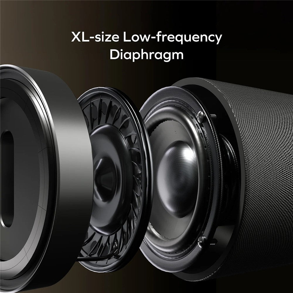 MOMAX 1-Vibe Magnetic Wireless Speaker – IPX7 Waterproof, RGB Light