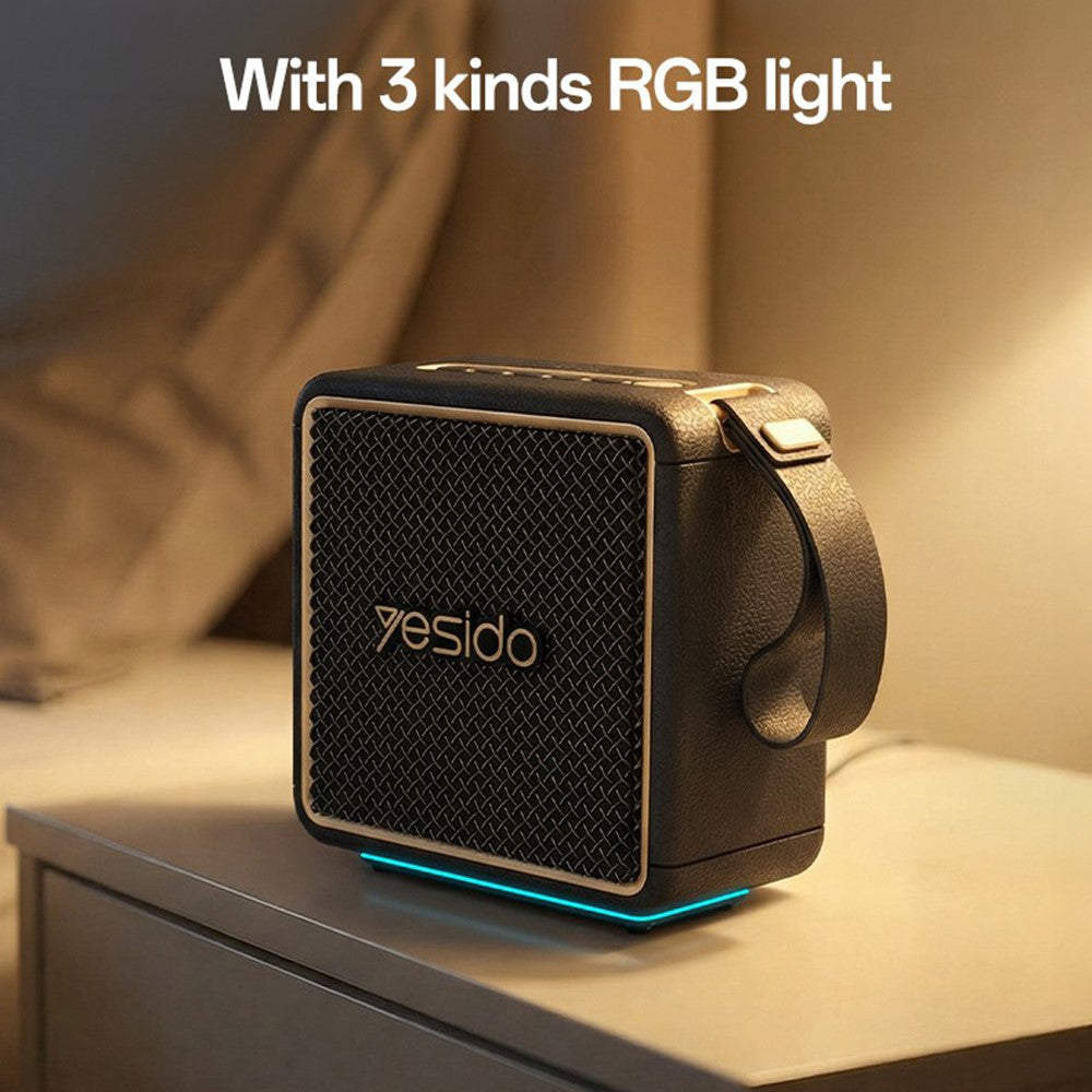 YESIDO YSW47 Waterproof Bluetooth Speaker – 30W Stereo Sound, IPX6