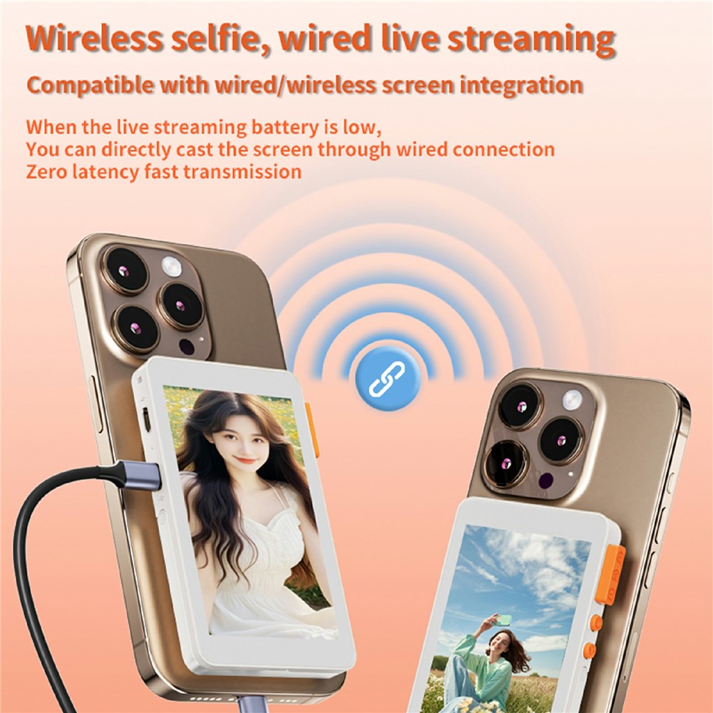 X40F 8 in 1 Ultra Version Multifunctional Phone Selfie Live Streaming Screen Mirroring Device