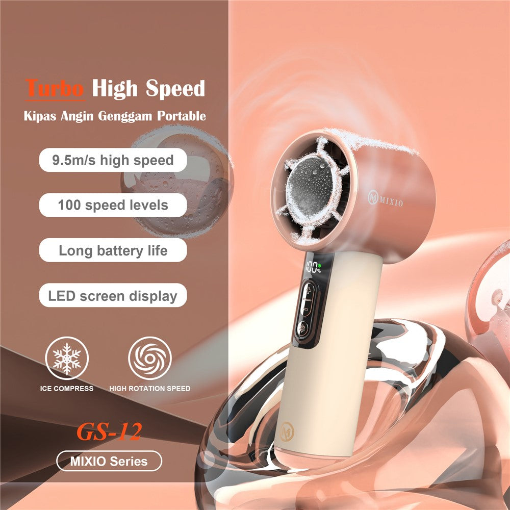 MIXIO GS-12 Turbo Handheld Fan