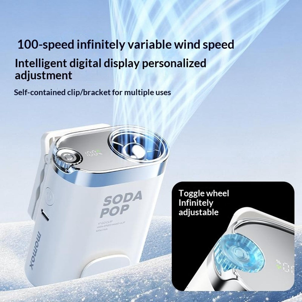 MOMAX IF23 6-in-1 Wearable Clip Fan