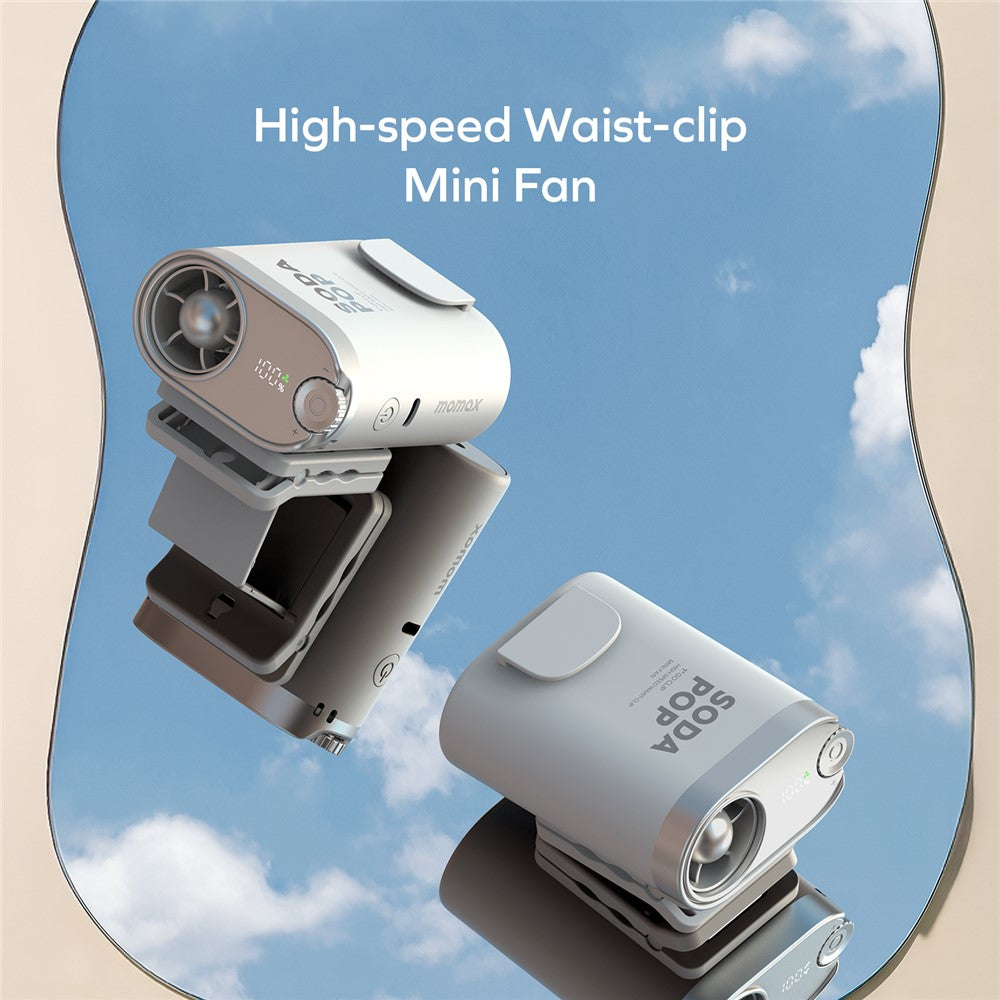 MOMAX IF23 6-in-1 Wearable Clip Fan
