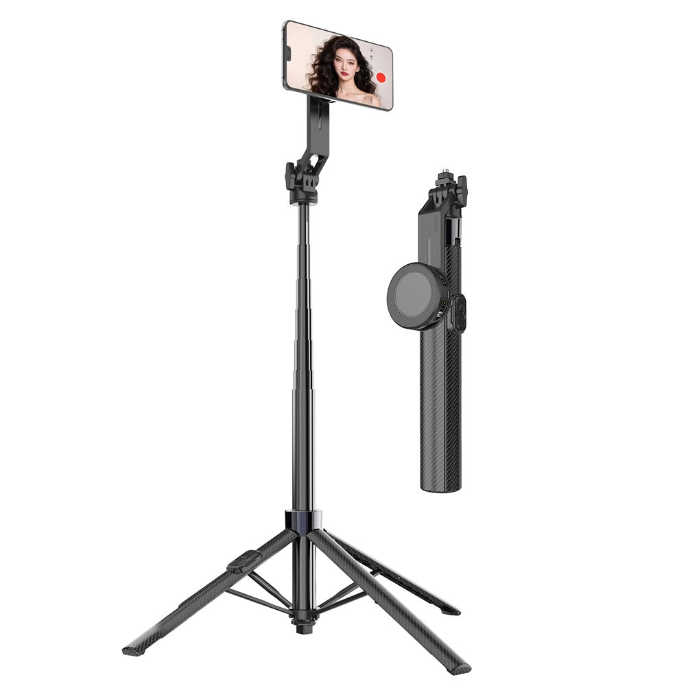 K07 Semiconductor Cooling Phone Stand Tripod Bluetooth-compatible Remote Control Selfie Stick for Live Streaming