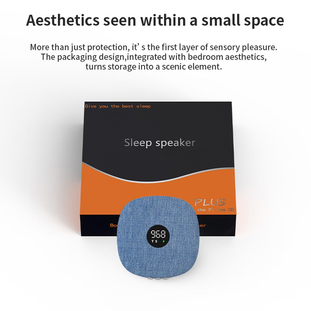 Bone Conduction Under-Pillow Sleep Speaker – Ultra-Thin Sound Disc