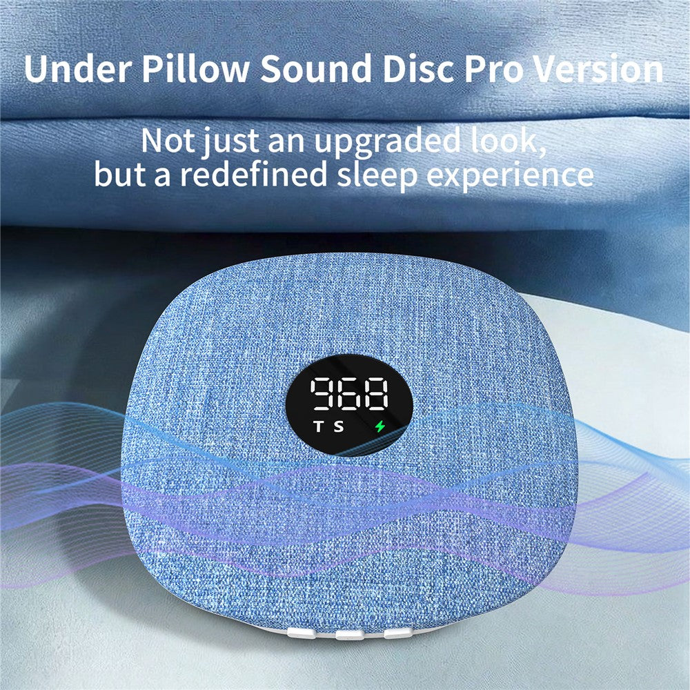 Bone Conduction Under-Pillow Sleep Speaker – Ultra-Thin Sound Disc