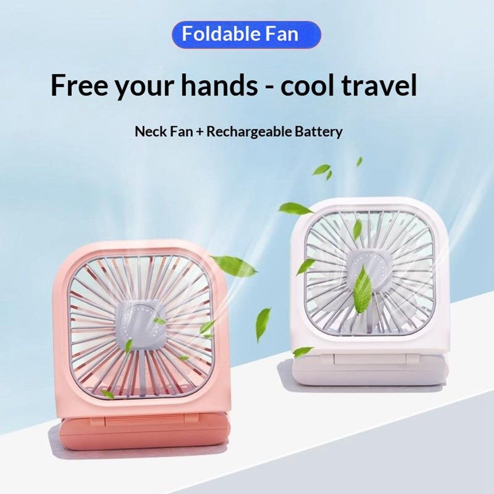 F20 Mini Foldable Neck & Handheld Fan