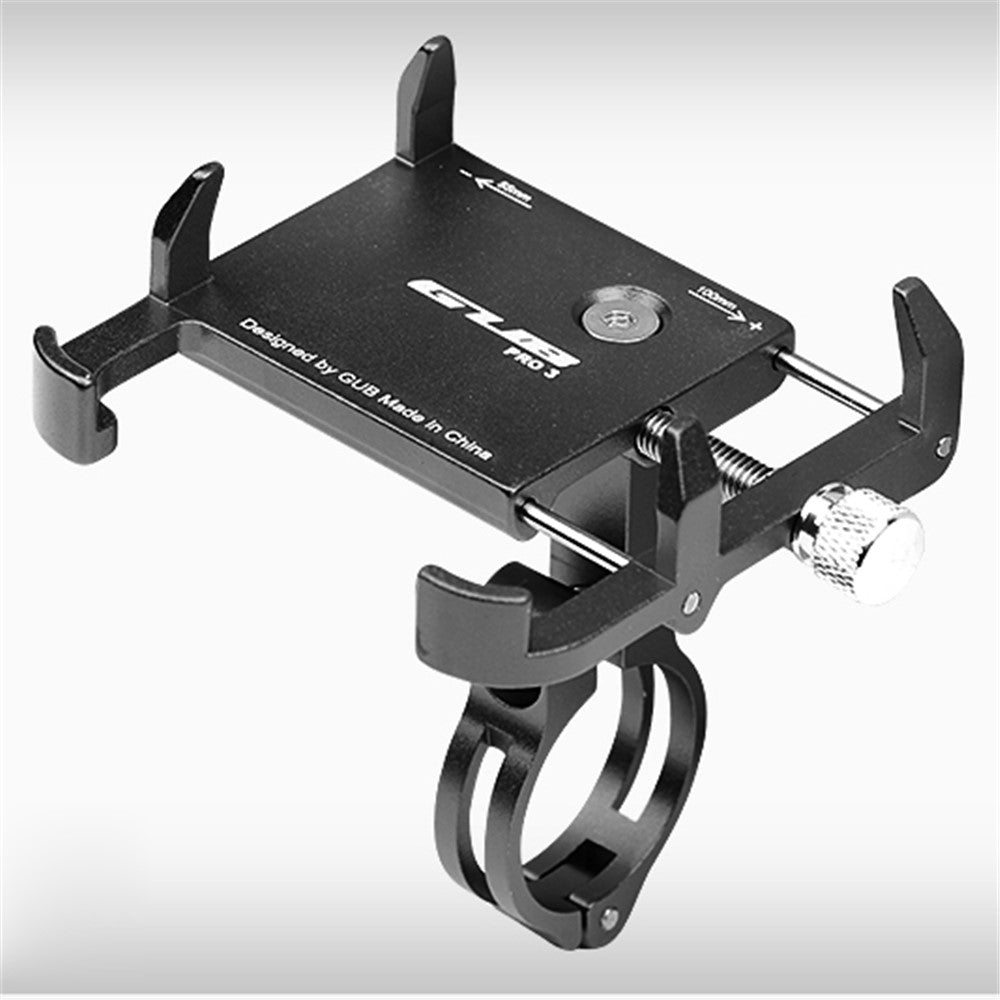 GUB PRO3 Bike Phone Holder Motorcycle Handlebar Mount Support for 3.5-6.2 Phone GPS Power Bank
