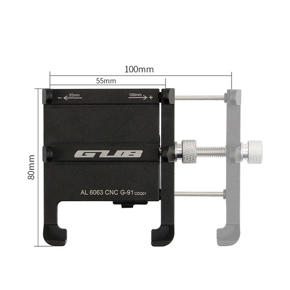 GUB G-91 Road Bike Phone Mount Stable Holder Bicycle Electric Motorcycle Scooter Phone Fixed Bracket