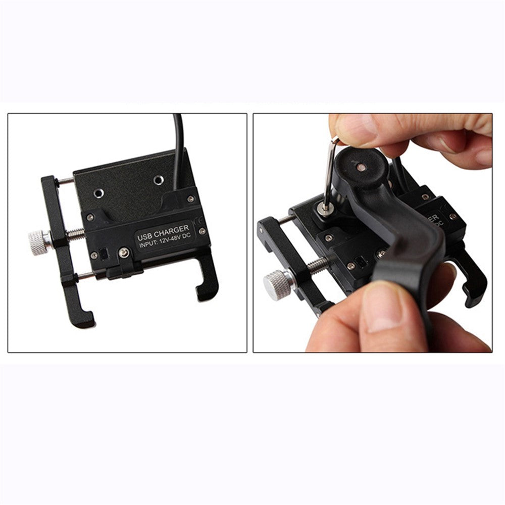 GUB G-91 Road Bike Phone Mount Stable Holder Bicycle Electric Motorcycle Scooter Phone Fixed Bracket