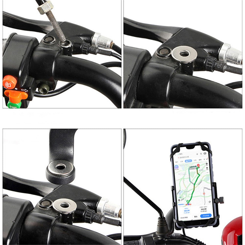 GUB G-91 Road Bike Phone Mount Stable Holder Bicycle Electric Motorcycle Scooter Phone Fixed Bracket