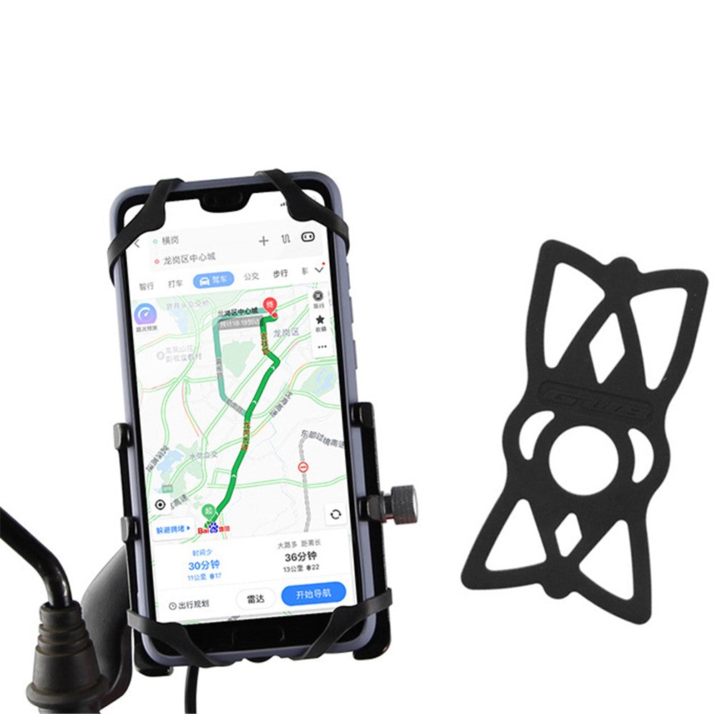 GUB G-91 Road Bike Phone Mount Stable Holder Bicycle Electric Motorcycle Scooter Phone Fixed Bracket