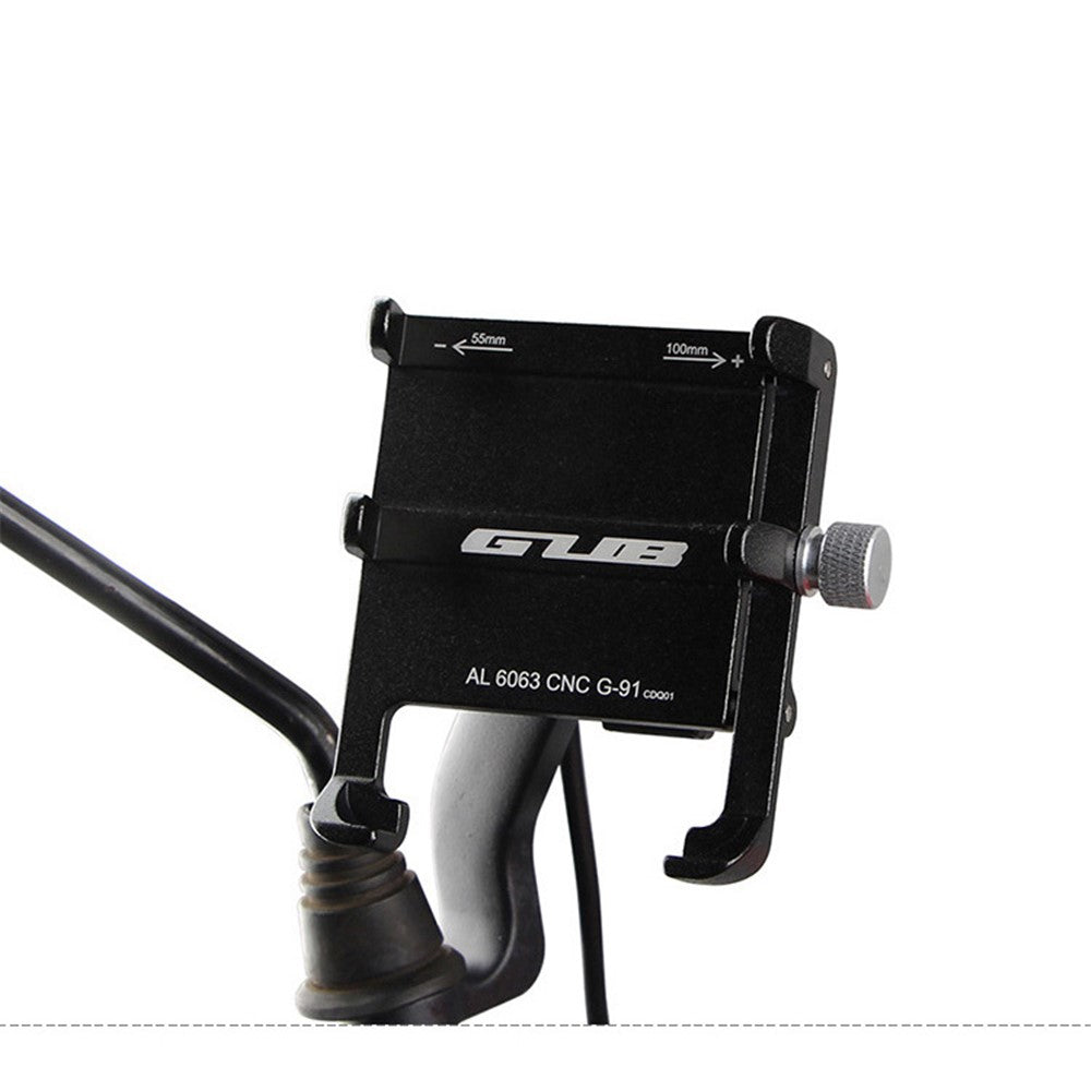 GUB G-91 Road Bike Phone Mount Stable Holder Bicycle Electric Motorcycle Scooter Phone Fixed Bracket