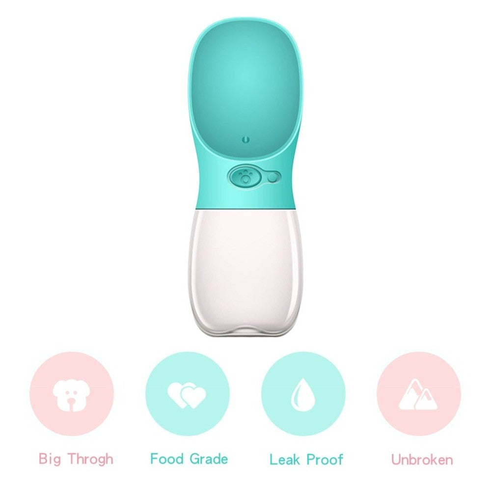 350ML Pet Feeding Water Bottle Leakproof Outdoor Travel Dog Drinking Water Bottle