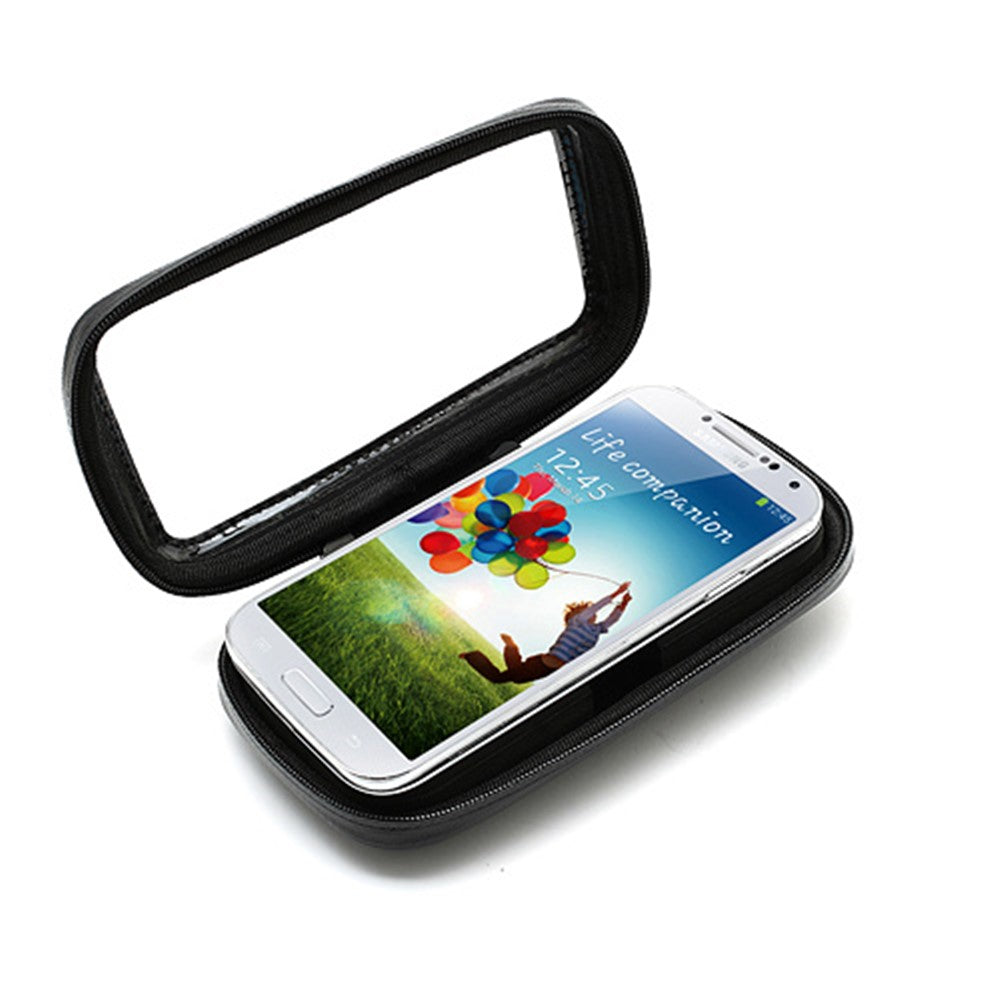 Waterproof Bicycle Bike Handlebar Case Holder for Samsung Galaxy S4 i9500 S3 i9300, Size: 14 x 7.5cm