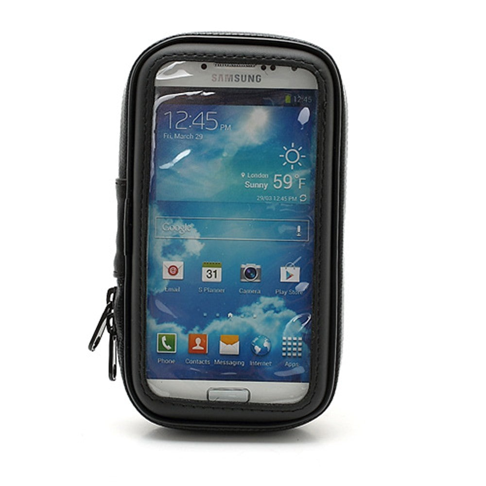Waterproof Bicycle Bike Handlebar Case Holder for Samsung Galaxy S4 i9500 S3 i9300, Size: 14 x 7.5cm