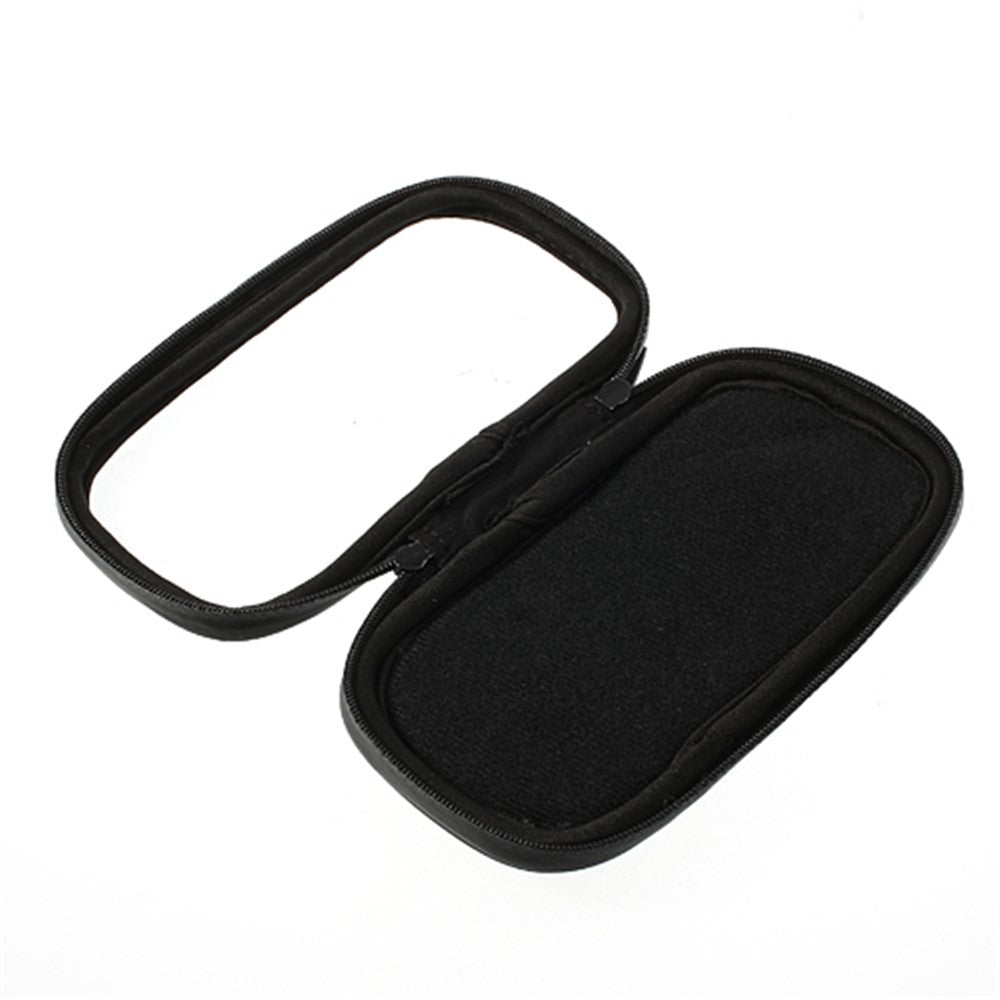 360 Degree Rotation Motorcycle Rearview Mirror Holder w/ Waterproof Phone Case, Size: 14.5 x 7.5cm