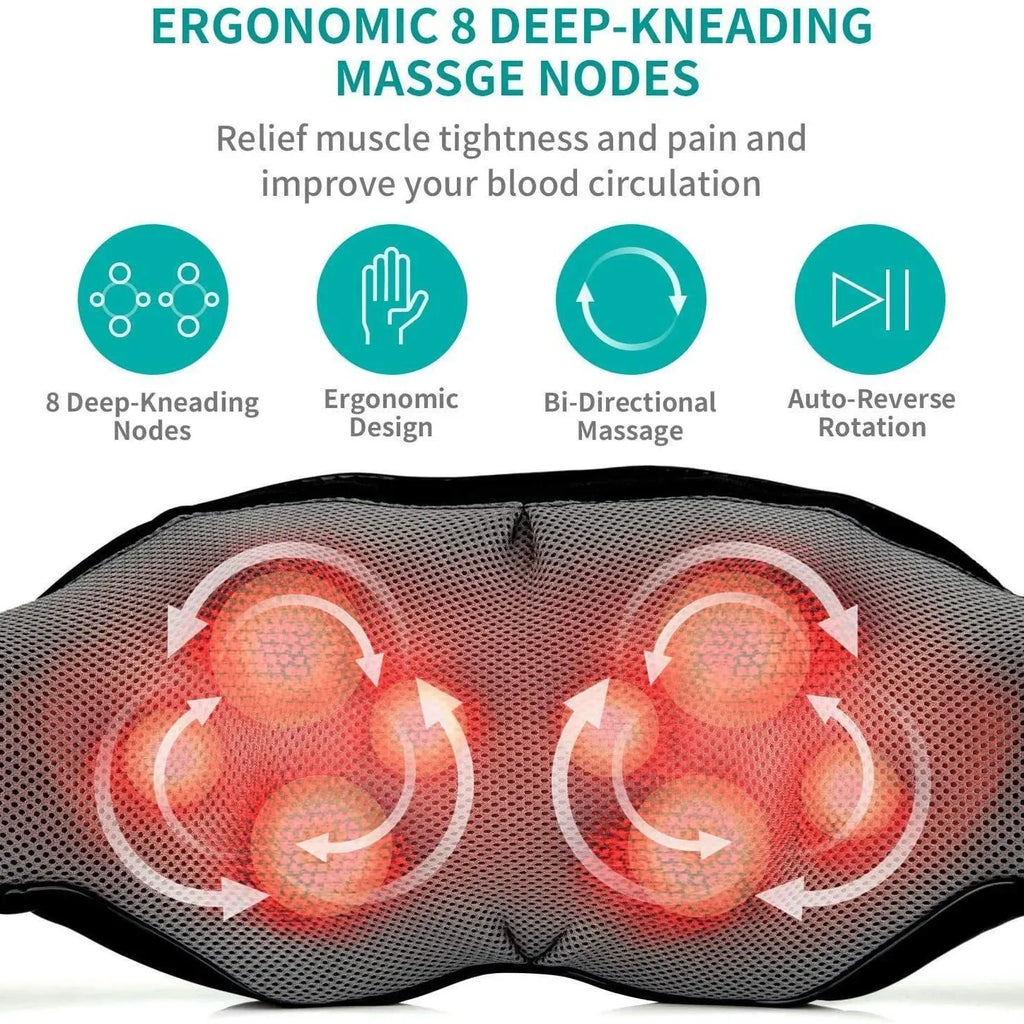Deep kneading electric massage shawl neck massager