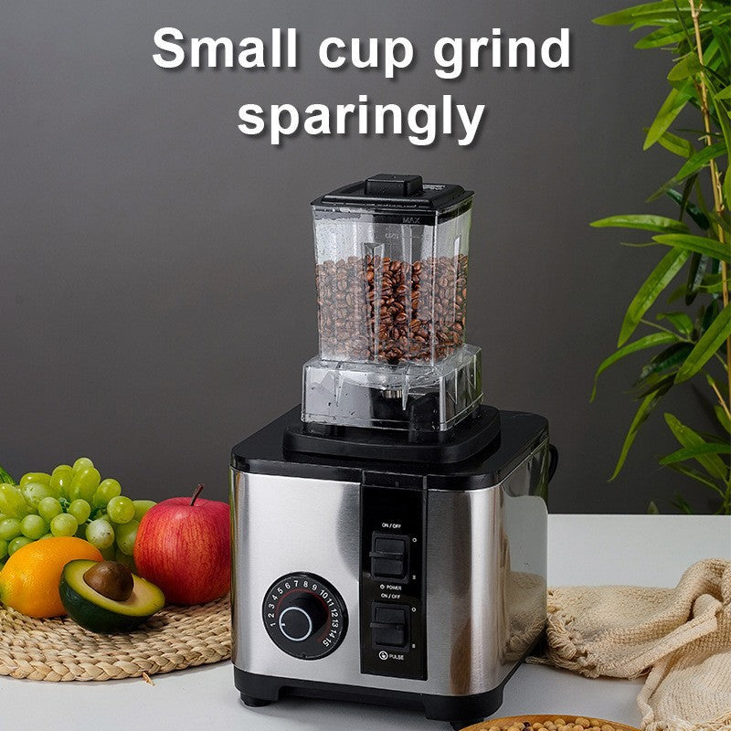 Blender commercial stainless steel high-power pure copper mixer, meat crusher, ice juicer