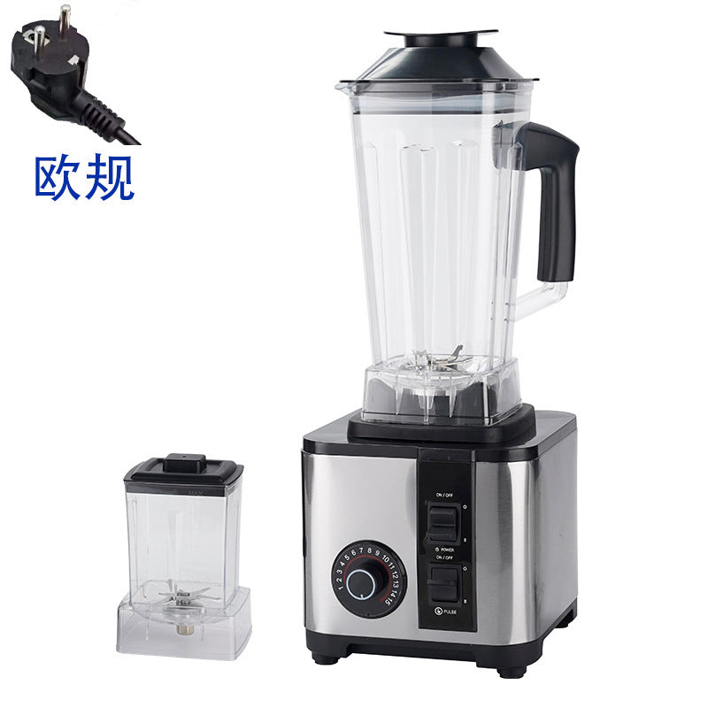 Blender commercial stainless steel high-power pure copper mixer, meat crusher, ice juicer