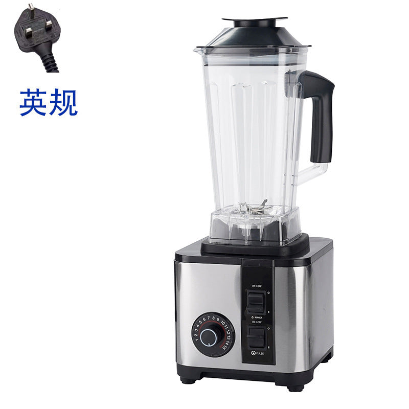 Blender commercial stainless steel high-power pure copper mixer, meat crusher, ice juicer
