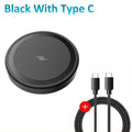 VIKEFON 15W Magnetic Wireless Charger Phone Pad For Magsafe iPhone 17-12 Pro Max Airpods 4 Pro Magnet Fast Charging Station