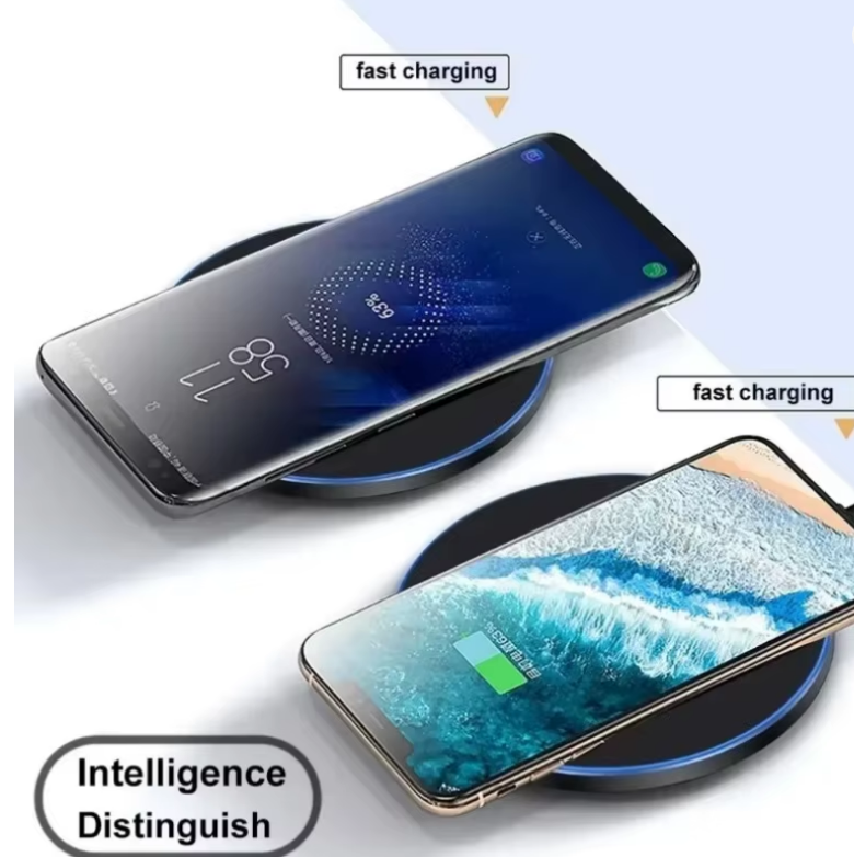 15W Wireless Charger Pad Induction Fast Wireless Charging Station
