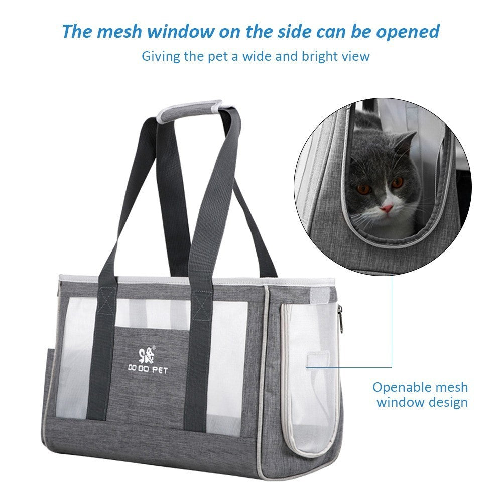 DODOPET Pet Carrier Portable Pet Cat Dog Pet Foldable Bag Up to 6KG for Travel Hiking Walking