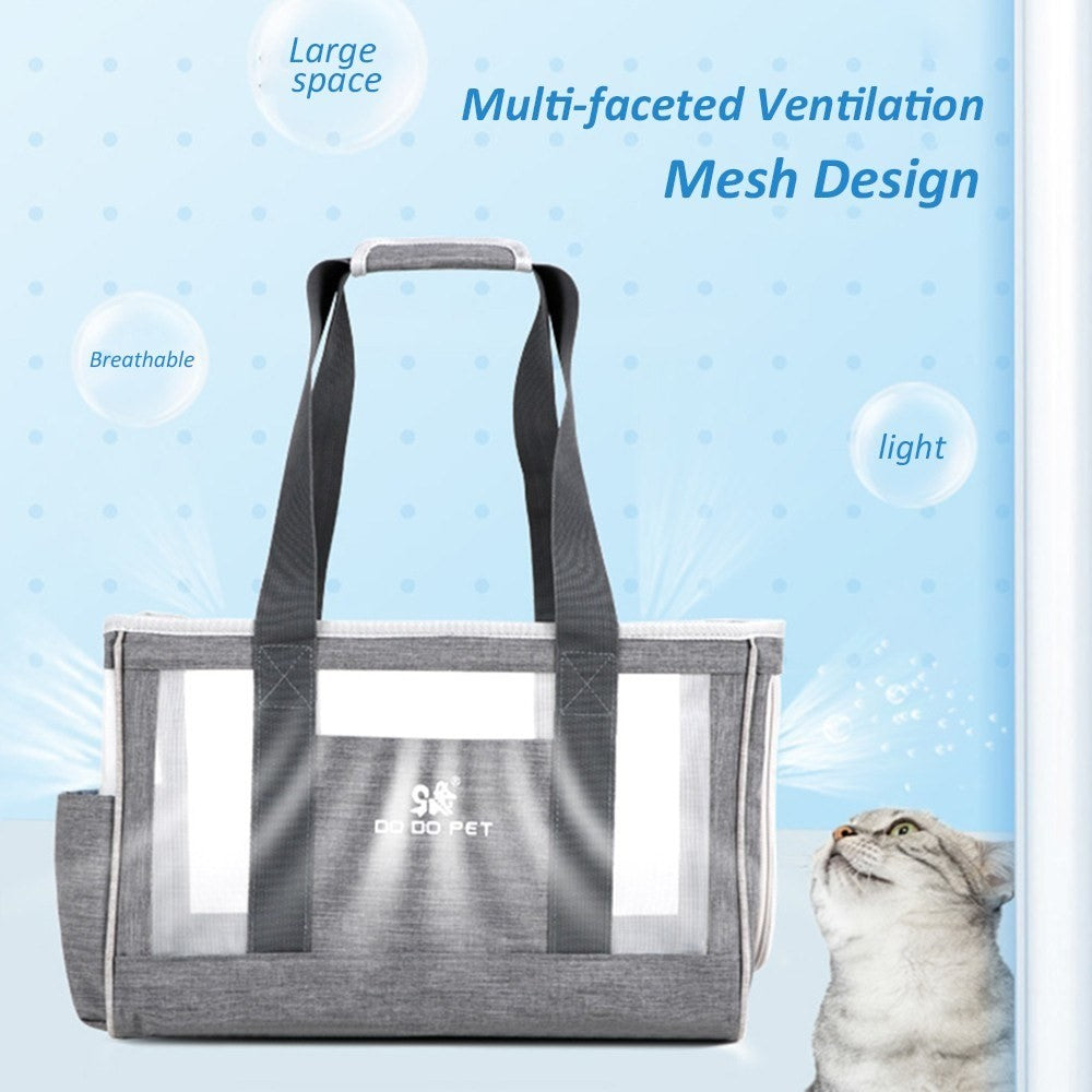 DODOPET Pet Carrier Portable Pet Cat Dog Pet Foldable Bag Up to 6KG for Travel Hiking Walking