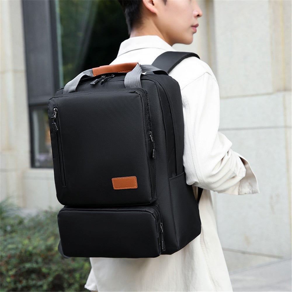 3Pcs Backpack Set Women Men 14.5-inch Laptop Backpack Shoulder Bag Small Pocket for Travel School Work