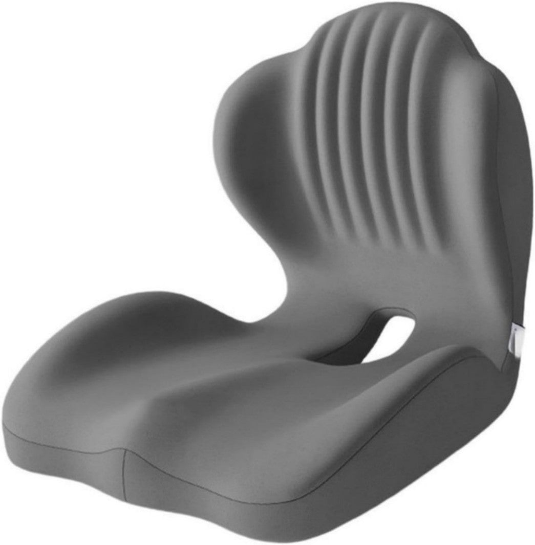 2-in-1 Ergonomic Back and Seat Cushion with Lumbar Support Tailbone Pain Relief